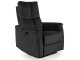 Fotoliu-recliner Signal Neptun M Velvet Bluvel 19 (Black)