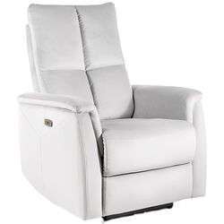 Fotoliu-recliner Signal Neptun M Velvet (Gray Light)