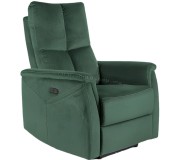 Fotoliu-recliner Signal Neptun M Velvet (Green)