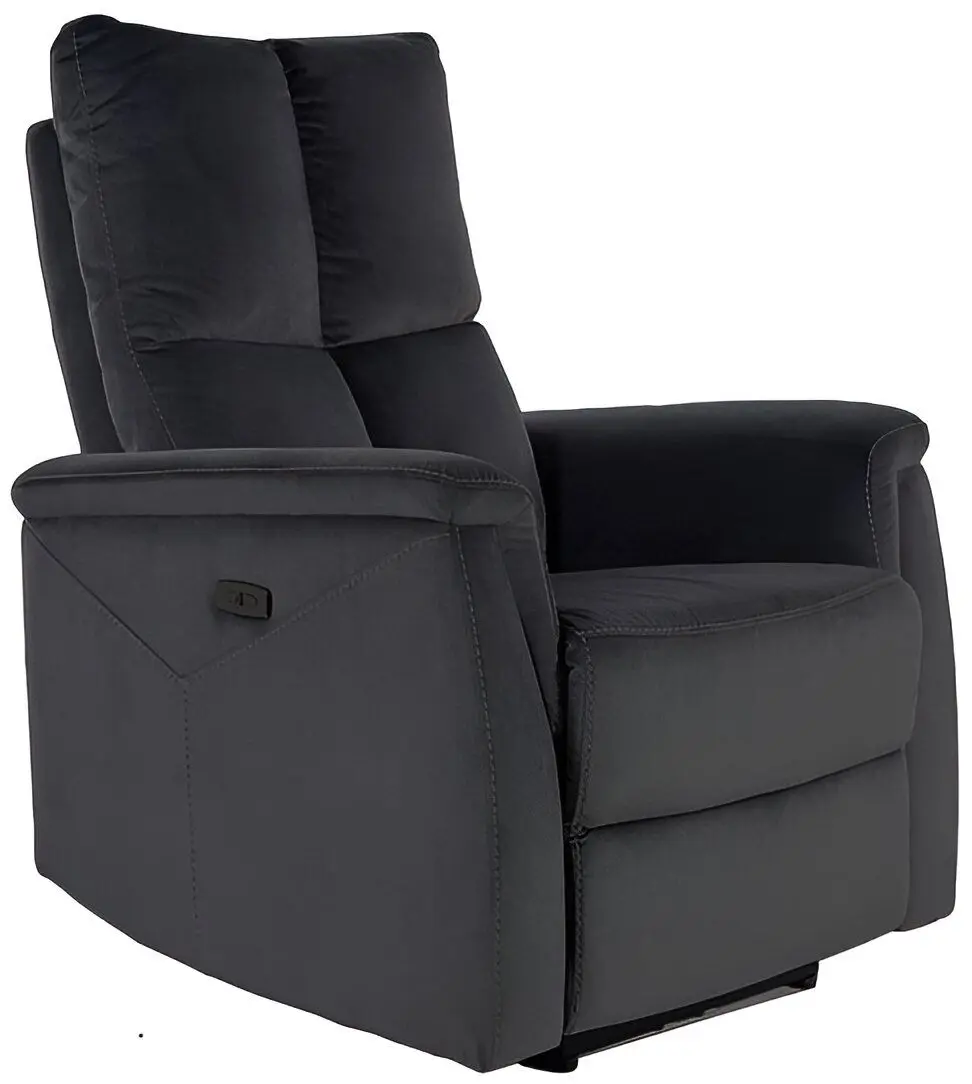Кресло-реклайнер Signal Neptun Velvet Bluvel 19 (Black)