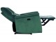 Fotoliu-recliner Signal Neptun Velvet Bluvel 78 (Green)