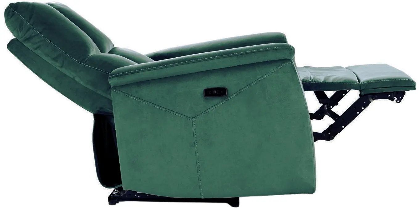 Кресло-реклайнер Signal Neptun Velvet Bluvel 78 (Green)