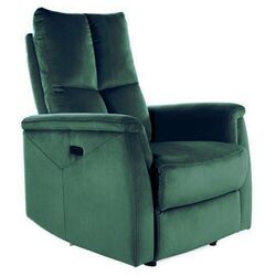 Fotoliu-recliner Signal Neptun Velvet Bluvel 78 (Green)
