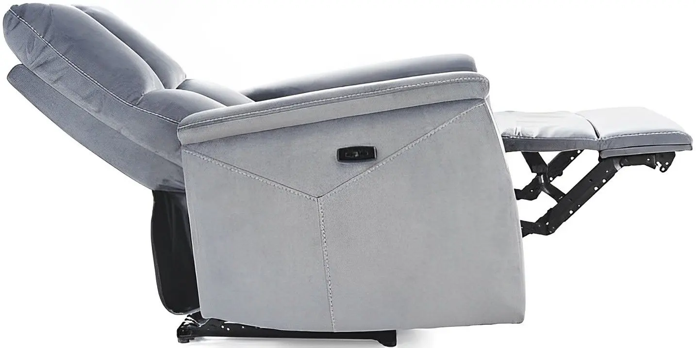 Fotoliu-recliner Signal Neptun Velvet (Gray Light)