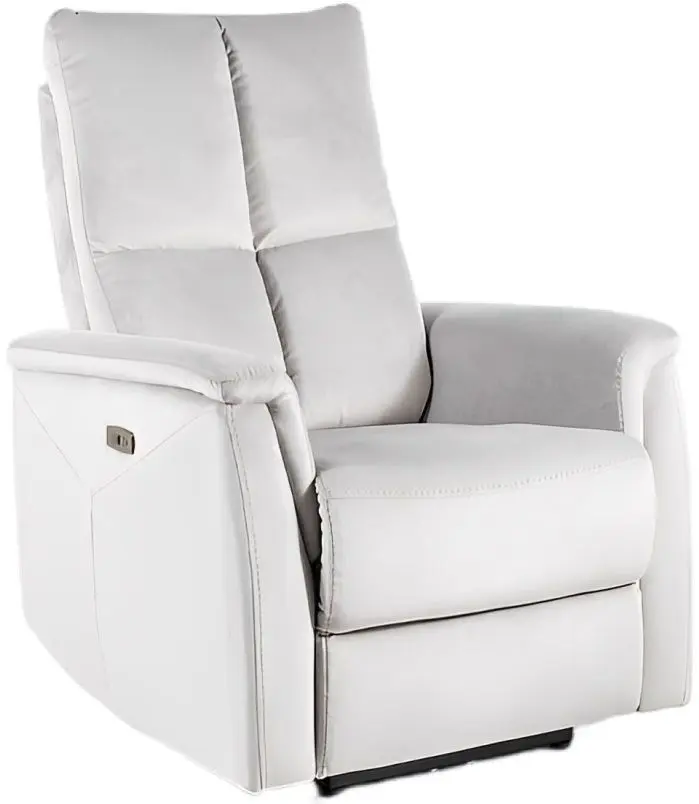 Fotoliu-recliner Signal Neptun Velvet (Gray Light)