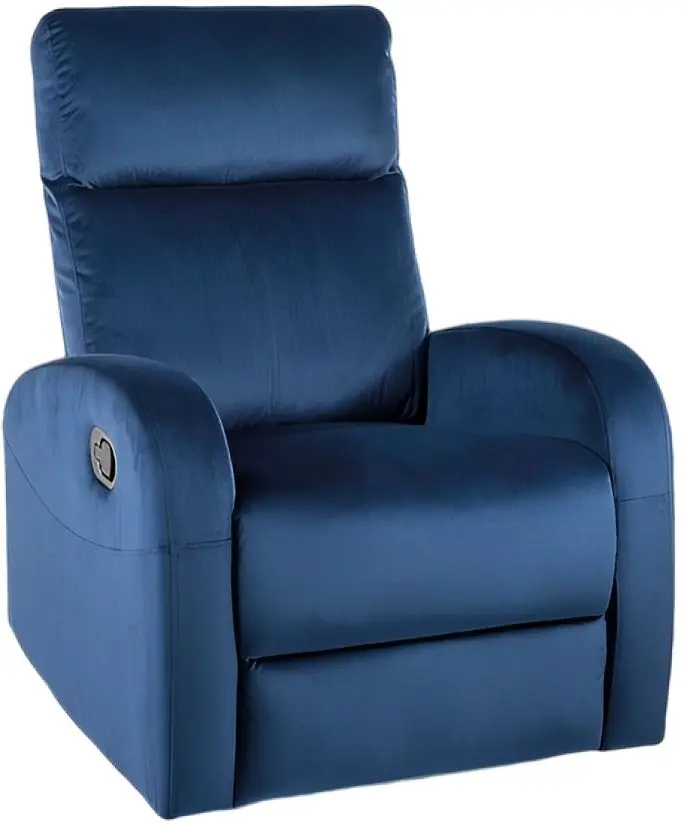 Кресло-реклайнер Signal Olimp Velvet (Blue)