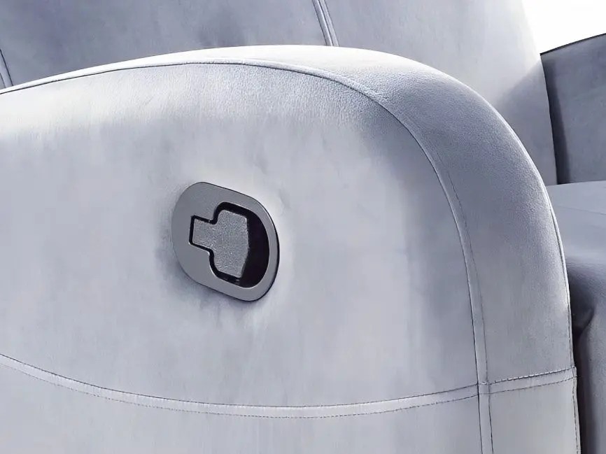 Fotoliu-recliner Signal Olimp Velvet (Gray Light)