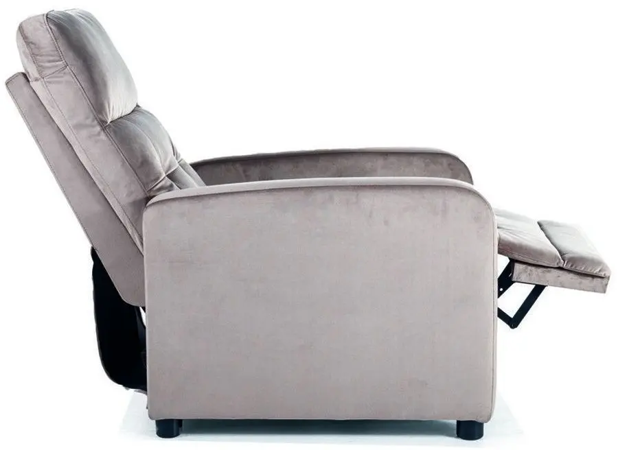 Fotoliu-recliner Signal Otus Bluvel 14 (Light Grey)