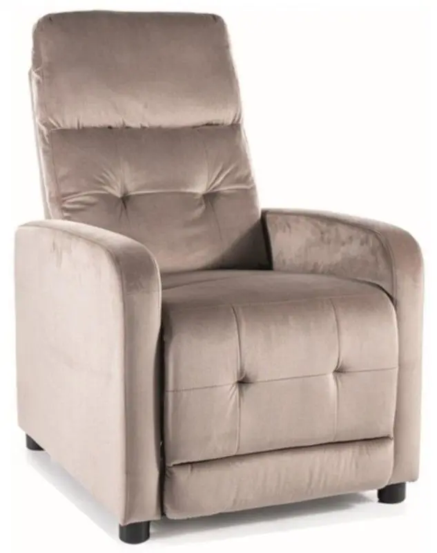 Fotoliu-recliner Signal Otus Bluvel 40 (Dark Beige)