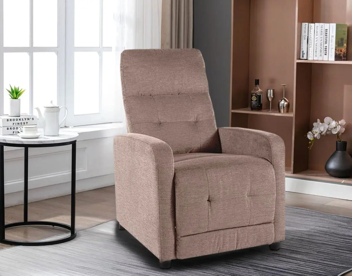 Fotoliu-recliner Signal Otus Brego 34 (Beige)