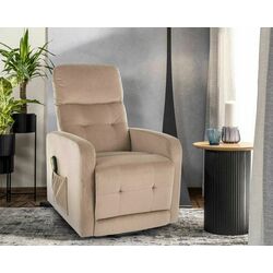 Fotoliu-recliner Signal Otus II Bluvel 28 (Beige)