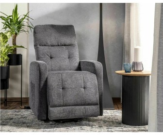 Fotoliu-recliner Signal Otus II Brego 18 (Grey)