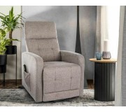 Fotoliu-recliner Signal Otus II Brego 34 (Beige)