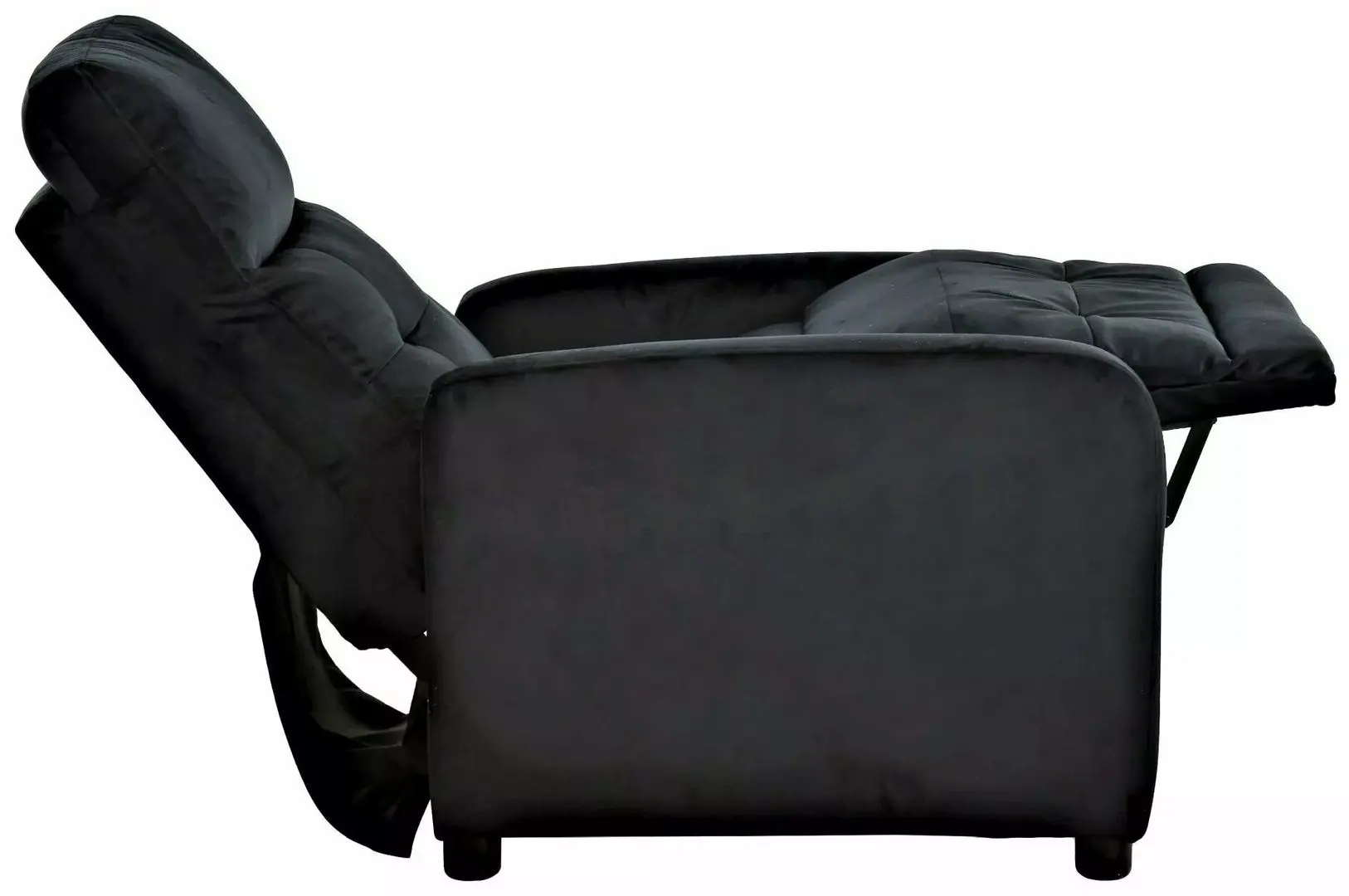 Fotoliu-recliner Signal Otus Velvet Bluvel 19 (Black)