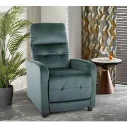 Fotoliu-recliner Signal Otus Velvet Bluvel 78 (Green/Black)