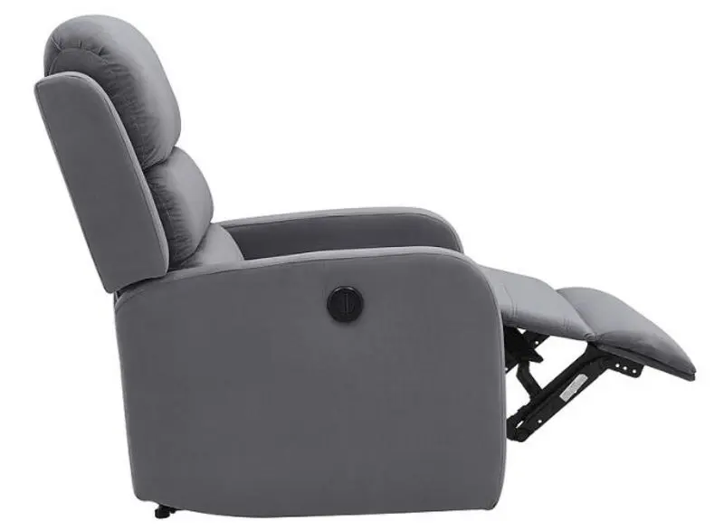 Fotoliu-recliner Signal Pegaz M Velvet Bluvel 14 (Grey) - 2