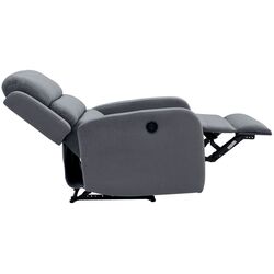 Fotoliu-recliner Signal Pegaz M Velvet Bluvel 14 (Grey) Thumb