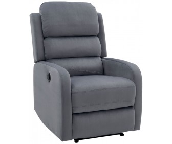 Fotoliu-recliner Signal Pegaz M Velvet Bluvel 14 (Grey)