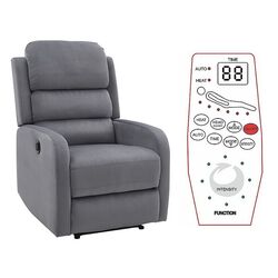 Fotoliu-recliner Signal Pegaz M Velvet Bluvel 14 (Grey) Thumb