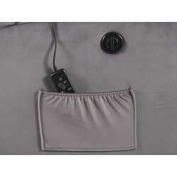 Fotoliu-recliner Signal Pegaz M Velvet (Gray Light) Thumb