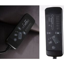 Fotoliu-recliner Signal Pegaz M Velvet (Gray Light) Thumb