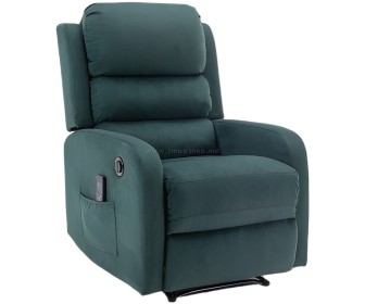 Fotoliu-recliner Signal Pegaz M Velvet (Green)