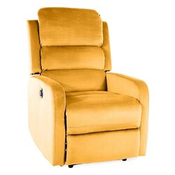 Fotoliu-recliner Signal Pegaz Velvet Bluvel 68 (Curry)