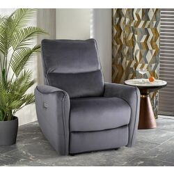 Fotoliu-recliner Signal Zefir Velvet Bluvel 14 (Grey) Thumb