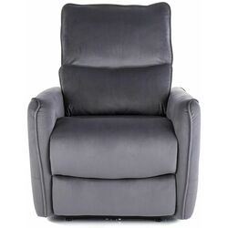 Fotoliu-recliner Signal Zefir Velvet Bluvel 14 (Grey) Thumb