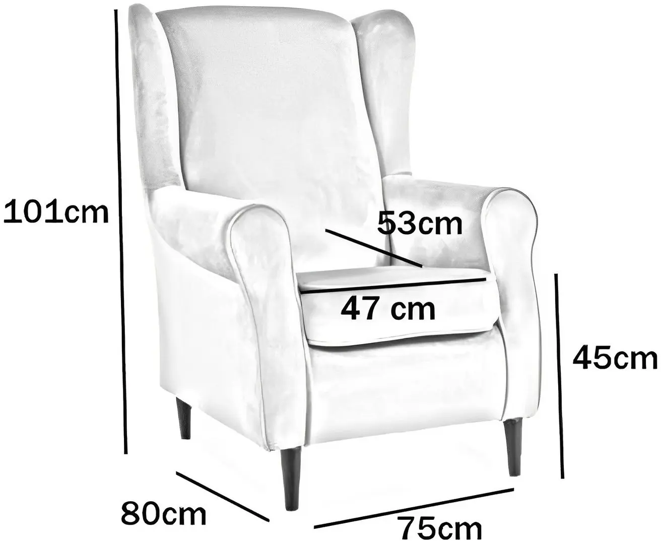 Кресло Signal Baron Velvet (Cinnamon/Wenge)