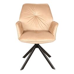 Fotoliu Signal Boogie II Velvet Bluvel 28 (Beige/Black) Thumb