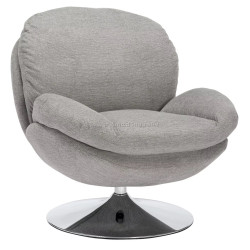 Fotoliu Signal Brigitte Brego 07 (Grey/Chrome)