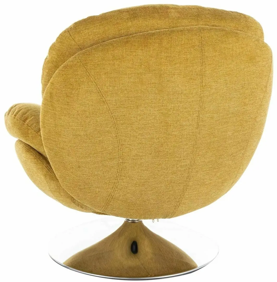 Кресло Signal Brigitte Brego 68 (Curry/Chrome) - 2