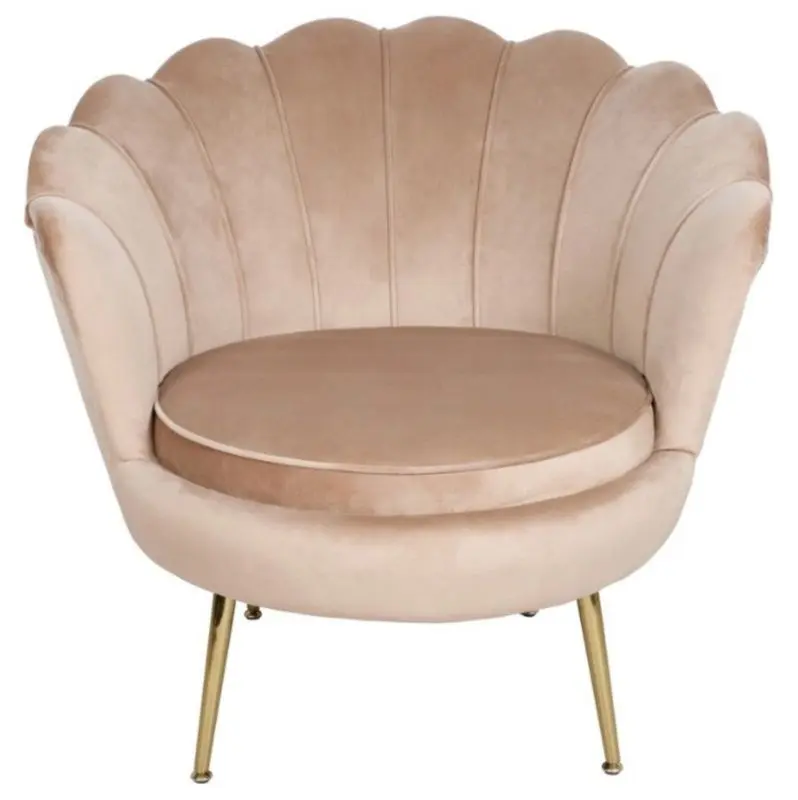 Fotoliu Signal Camellia 1 Bluvel 28 (Beige/Gold)