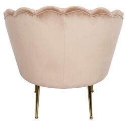 Fotoliu Signal Camellia 1 Bluvel 28 (Beige/Gold) Thumb