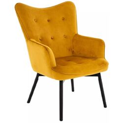 Fotoliu Signal Carmen Bluvel 68 (Curry/Black Matt) Thumb