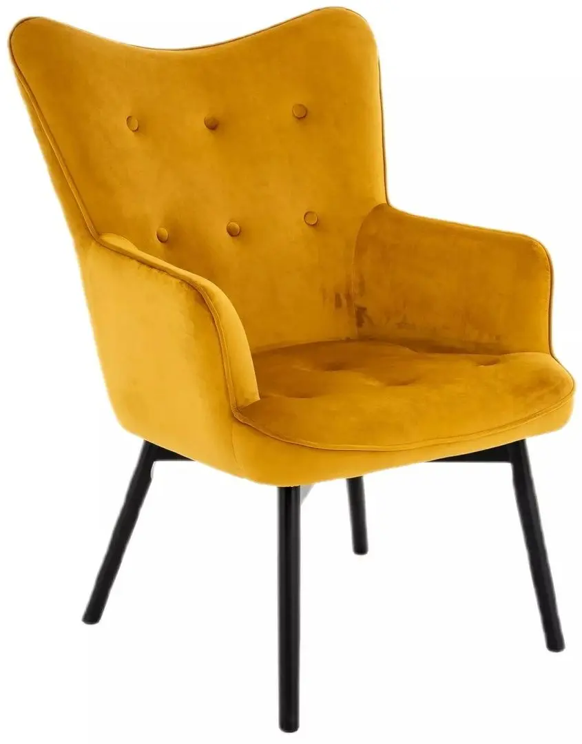 Fotoliu Signal Carmen Bluvel 68 (Curry/Black Matt) - 2