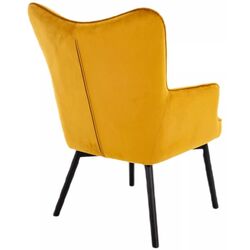 Fotoliu Signal Carmen Bluvel 68 (Curry/Black Matt) Thumb