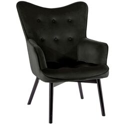 Fotoliu Signal Carmen Velvet Bluvel 19 (Black) Thumb