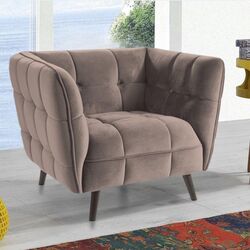 Fotoliu Signal Castello 1 Bluvel 28 (Beige/Wenge)