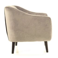 Fotoliu Signal Elite 1 Velvet (Beige/Wenge) Thumb