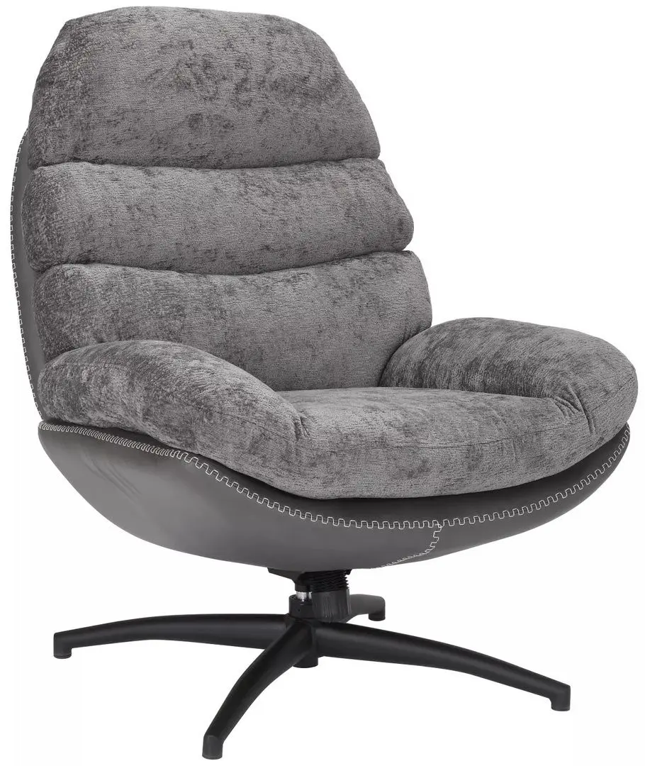 Fotoliu Signal Giselle (Grey/Black)