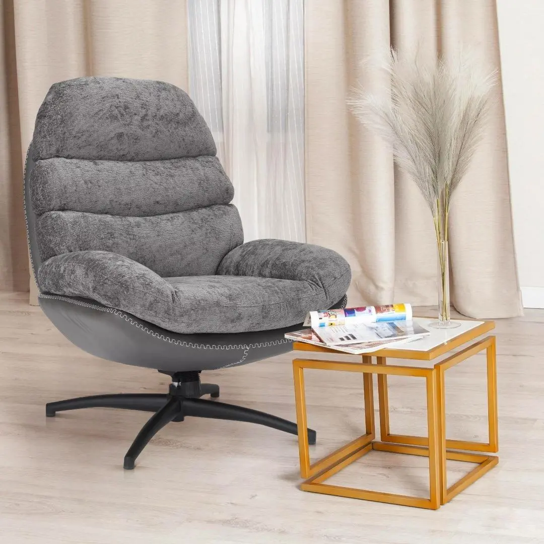 Fotoliu Signal Giselle (Grey/Black)