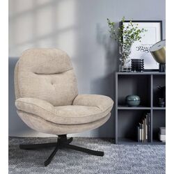 Fotoliu Signal Harper (Beige/Black)