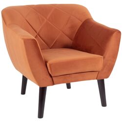 Fotoliu Signal Karo 1 Velvet (Cinnamon/Wenge)