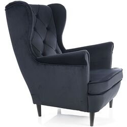 Кресло Signal Lady Velvet (Beige Dark/Wenge) Thumb