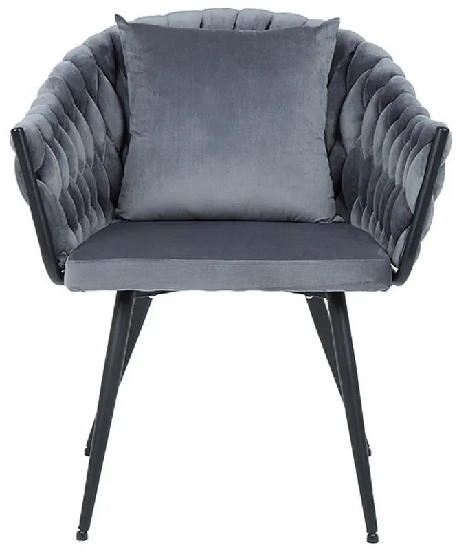 Fotoliu Signal Nuvo Velvet (Black/Gray)