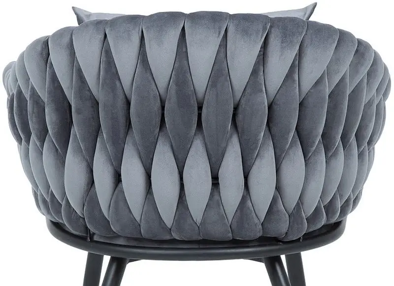 Fotoliu Signal Nuvo Velvet (Black/Gray)