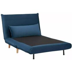 Кресло Signal Spike Velvet (Navy Blue/Beech) Thumb