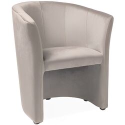 Fotoliu Signal TM-1 Velvet (Beige Dark/Wenge)